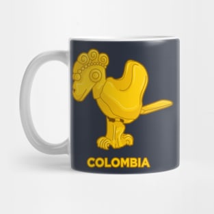 Ancient colombian golden bird Mug